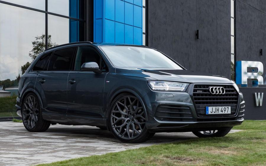 Audi Q7 TFSI Quattro S-Line on Vossen Wheels (HF-2) '2019